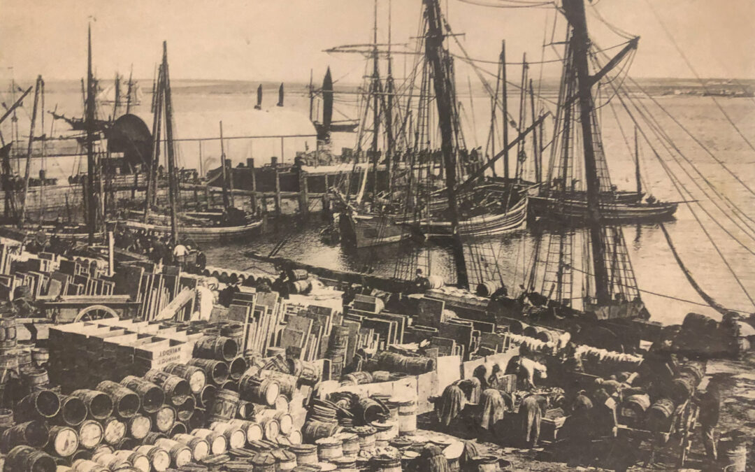 Exports of Caithness Flagstone in the 1890s